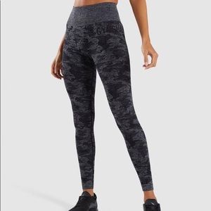 Gymshark Black Camo Leggings